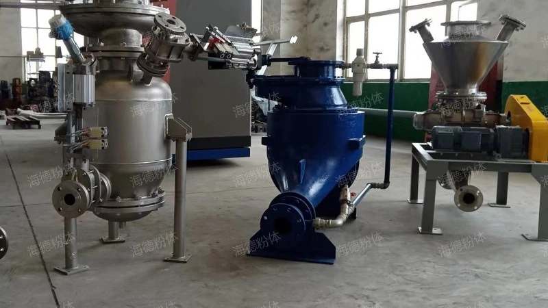 Ash trough pneumatic conveying pump