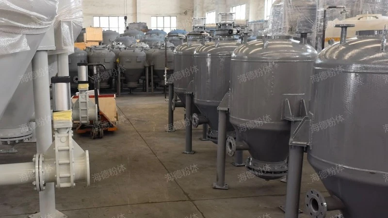 HDV type pneumatic conveying bin pump
