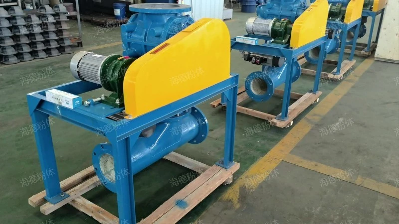 Bipolar series rotating feeder