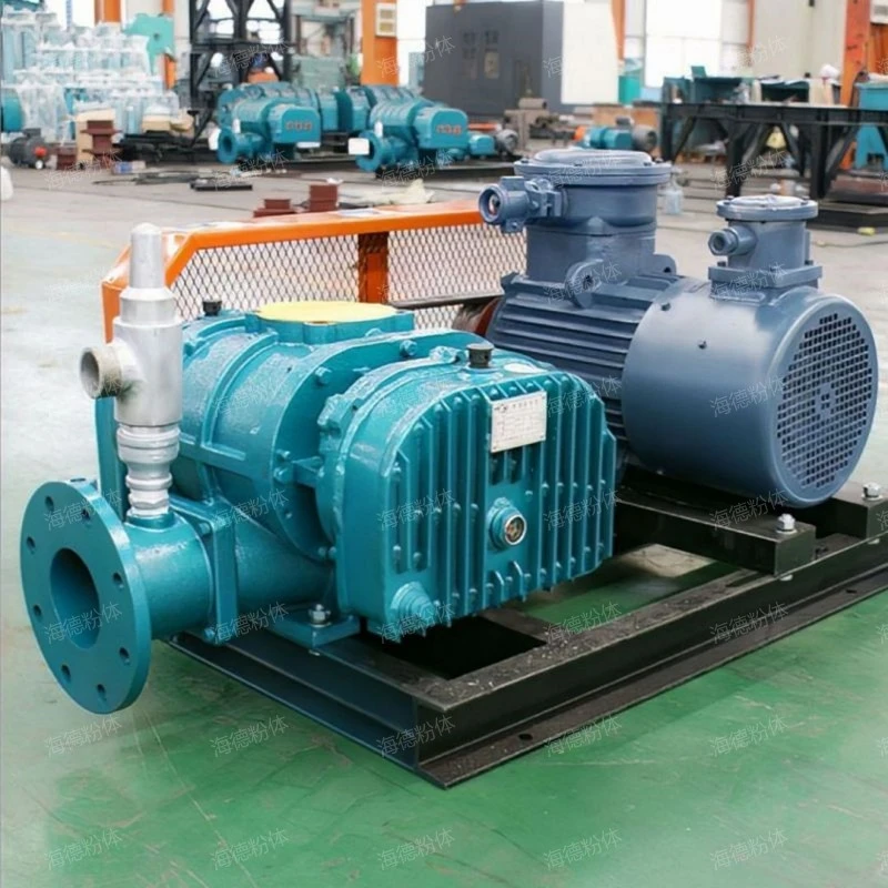 Energy saving high-pressure three blade Roots blower