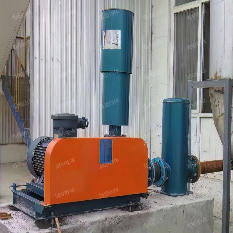 Oil free anti-corrosion three leaf Roots vacuum pump