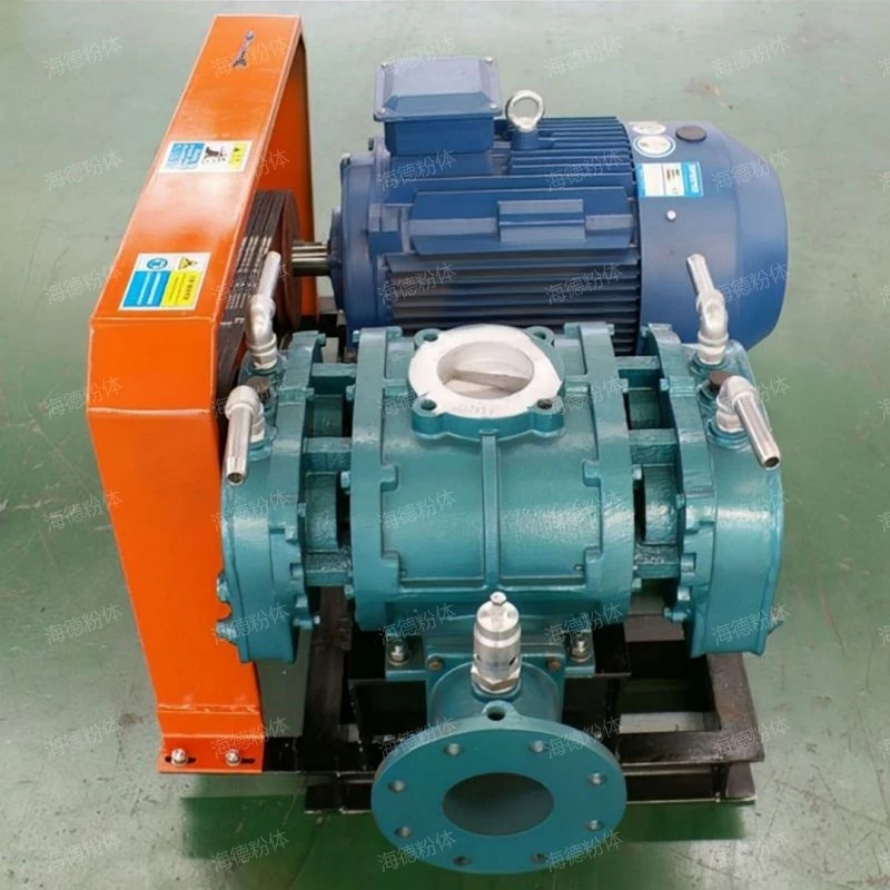 Three blade Roots blower for combustible gas transportation