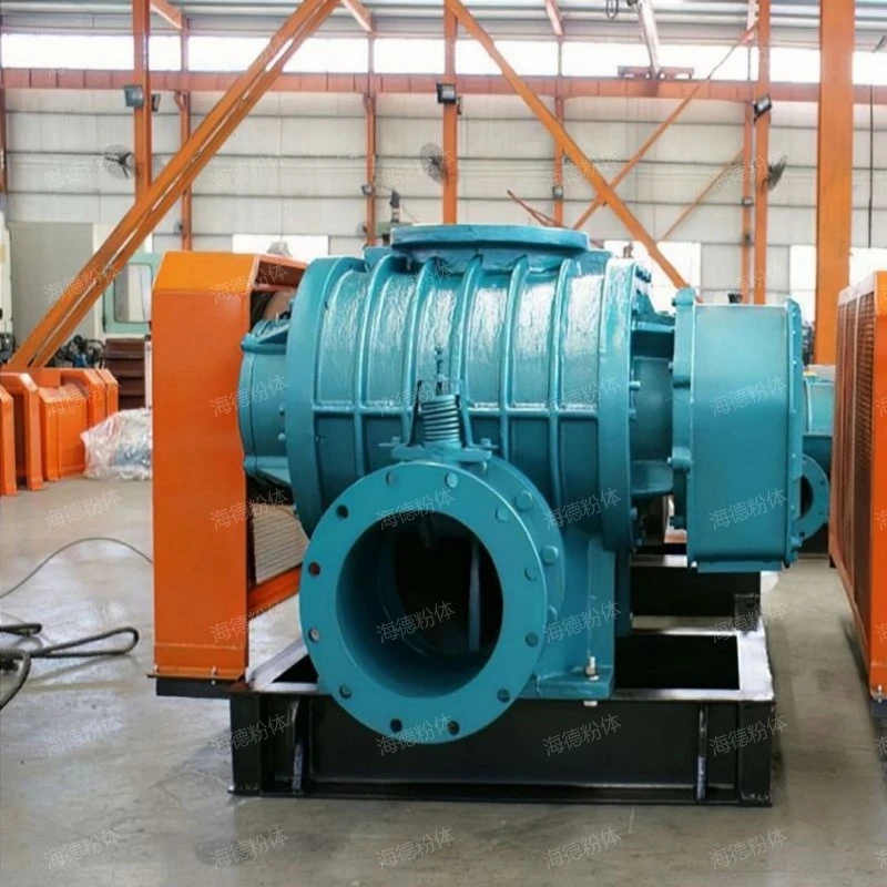 Three blade Roots blower for combustible gas transportation