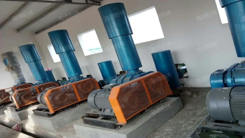 Roots blower for coke oven gas transportation