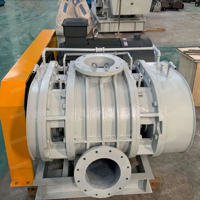 Oil free anti-corrosion three leaf Roots vacuum pump