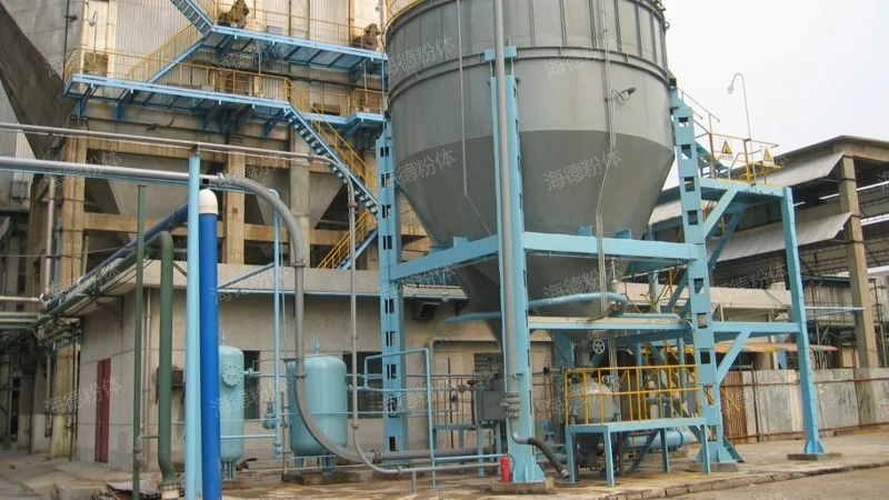 Pneumatic ash extraction equipment