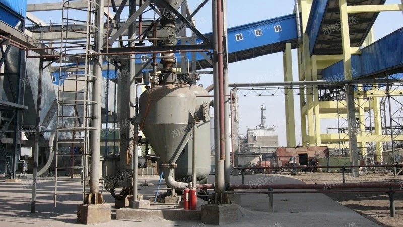 Resin particle transportation