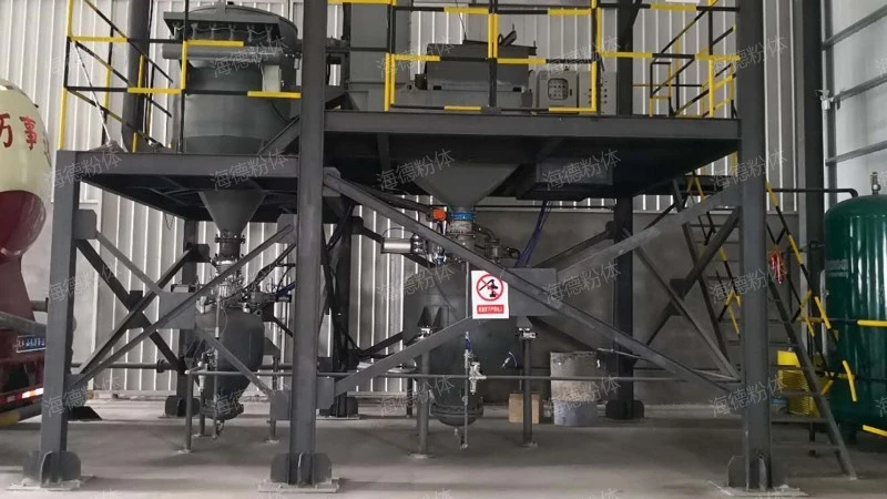Pneumatic ash removal equipment