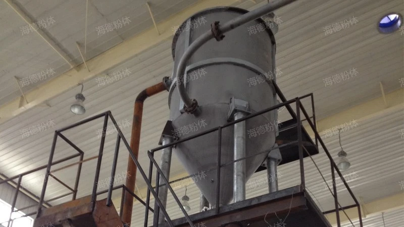 Starch pneumatic conveying