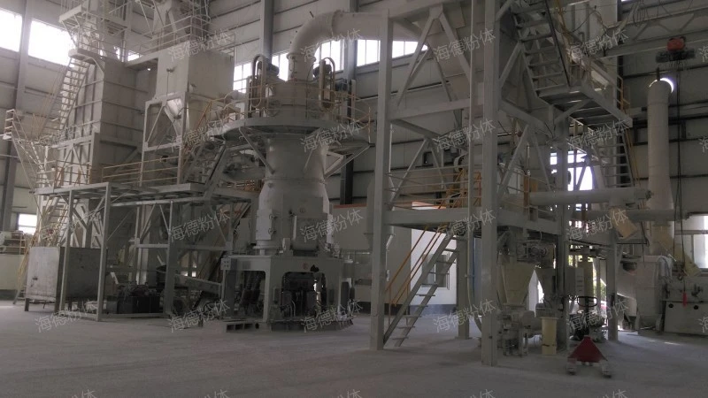 Gypsum powder ash conveying system