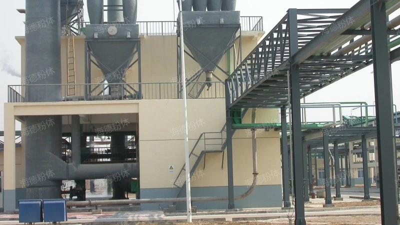 Pneumatic ash removal equipment
