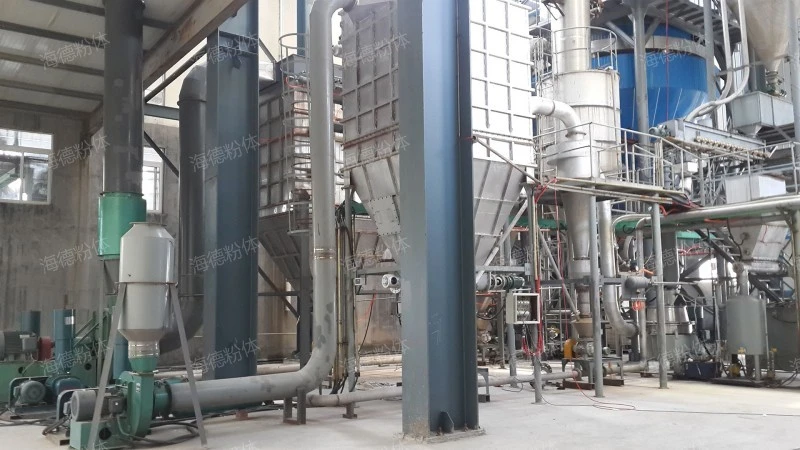 Coke particle pneumatic conveying equipment