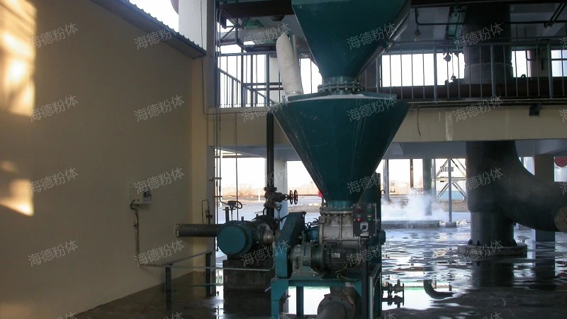 Ceramic ash conveying system
