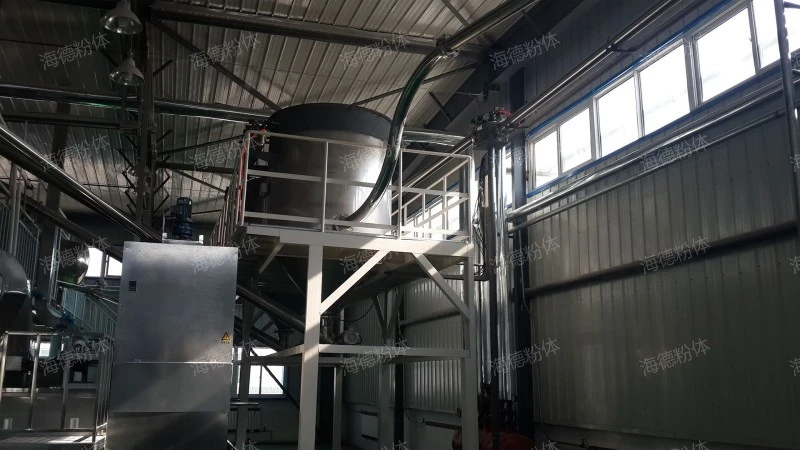 Coke particle pneumatic conveying equipment