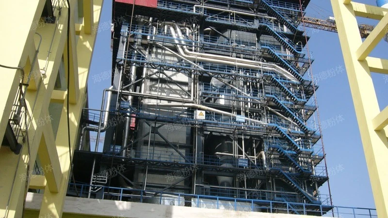 Long distance vacuum pneumatic conveying equipment