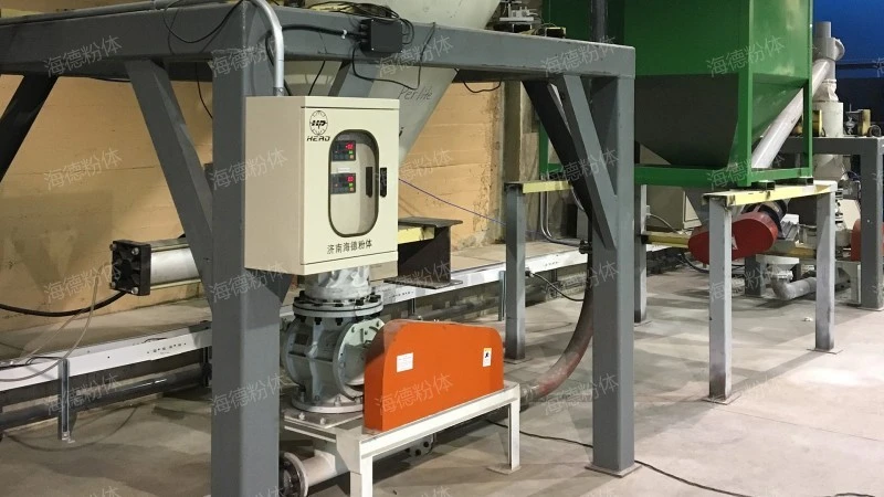Iron oxide pneumatic conveying system