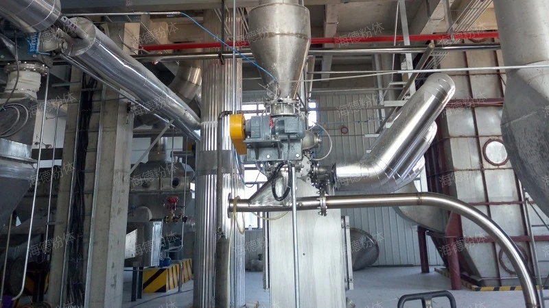Glass powder pneumatic conveying equipment